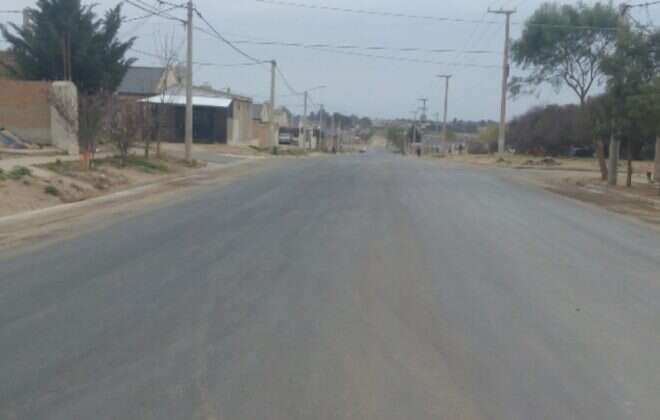 Finalizó la pavimentación en el Barrio Néstor Kirchner