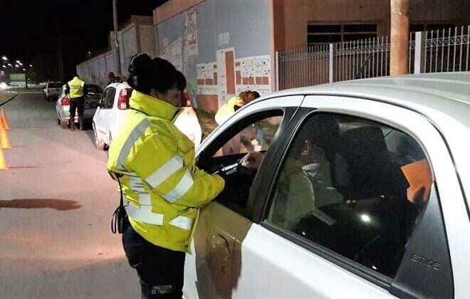 Controles de tránsito el fin de semana
