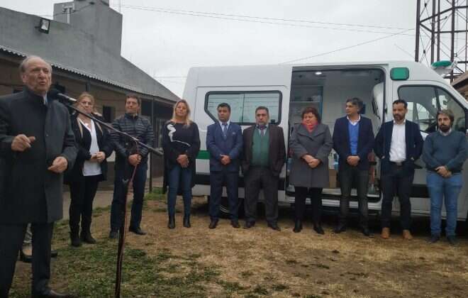 El Hospital de Catriló recibió una ambulancia de última generación