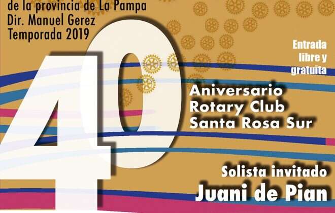 Hoy se presenta la Banda Sinfónica de La Pampa en el Teatro Español