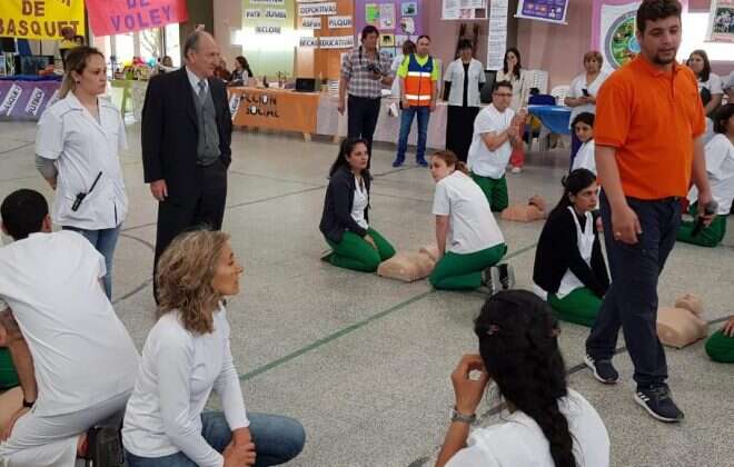 Primera Feria de la Salud en Speluzzi