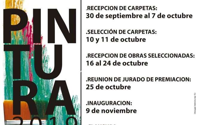 Convocatoria para el 10º Salón de Artes Visuales 2019 – Sección Pintura