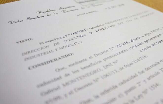 Convenio de pago por deuda a la Provincia