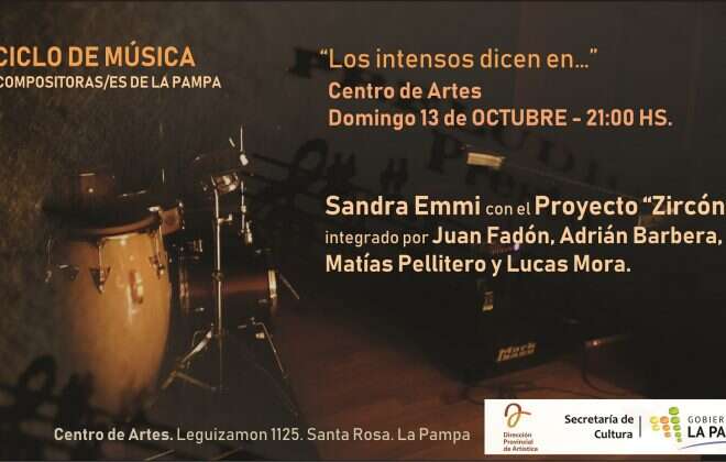 Ciclo musical en el Centro de Artes de Santa Rosa