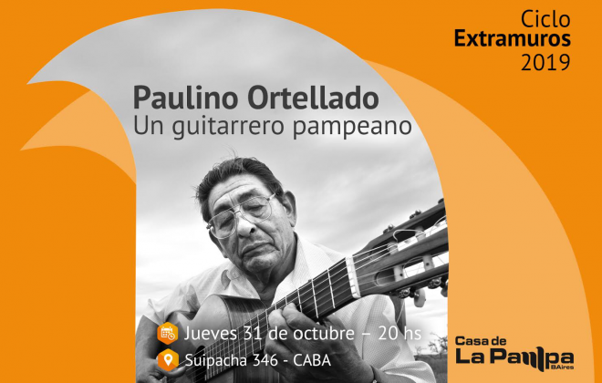 El libro sobre Paulino Ortellado en Casa de La Pampa