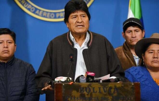 Evo Morales: “Mesa y Camacho pasaran a la historia como discriminadores y conspiradores”