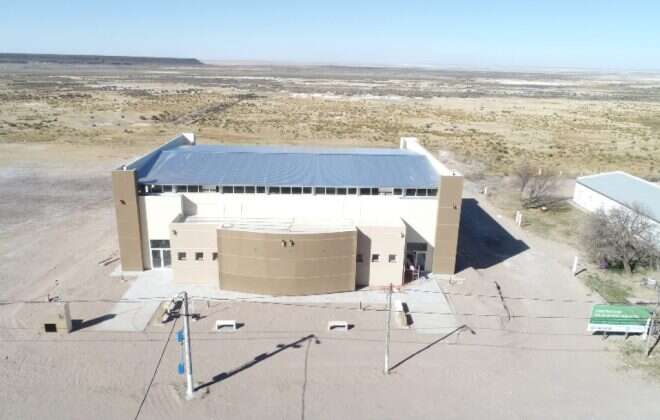 Terminaron los trabajos en el SUM de Puelén