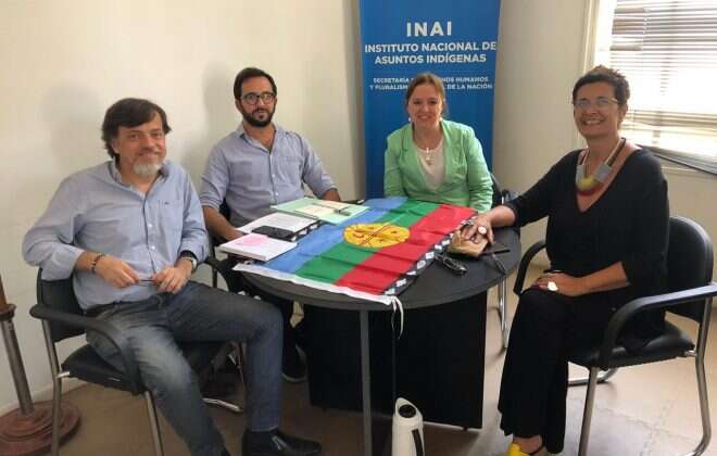 Maggio se reunió con la titular nacional de Asuntos Indígenas