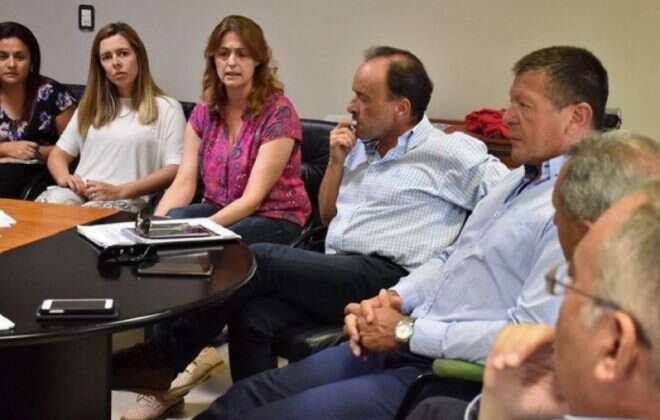 El ministro de Seguridad visitó las localidades de Rancul e Ingeniero Luiggi