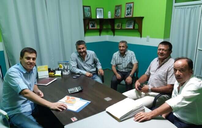 Seguridad: Horacio di Nápoli visitó localidades del interior