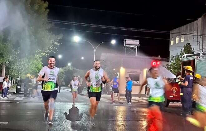 Donación voluntaria de sangre en la maratón de Bomberos Voluntarios