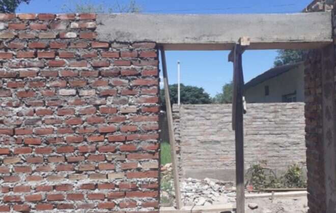 Avanza la obra de vivienda de servicio en Santa Isabel