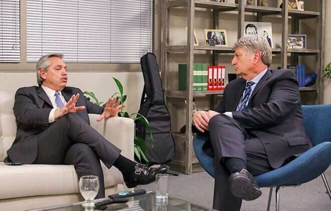 Alberto F. felicitó a Ziliotto por la “seriedad y el compromiso” asumido ante la continuidad de la cuarentena obligatoria