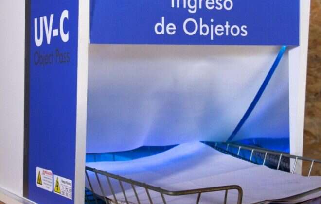 Santarroseño diseñó un dispositivo para esterilizar documentación con luz ultravioleta