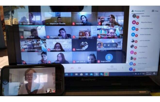 Reunión online con referentes de Cultura de La Pampa