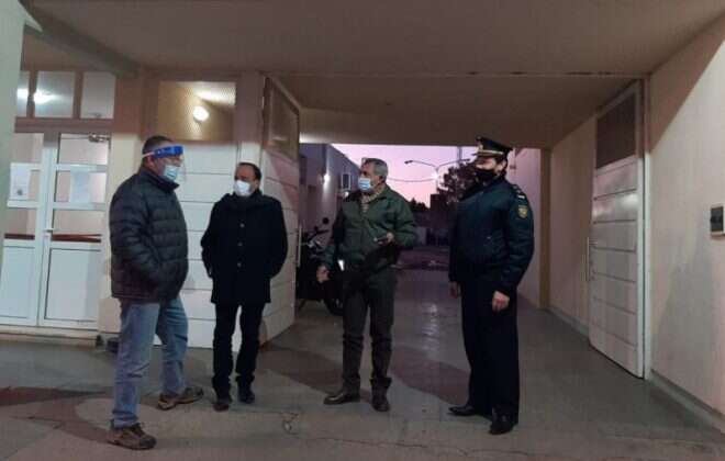 Seguridad se reunió con el intendente de Macachín para acordar asistencia y presencia policial