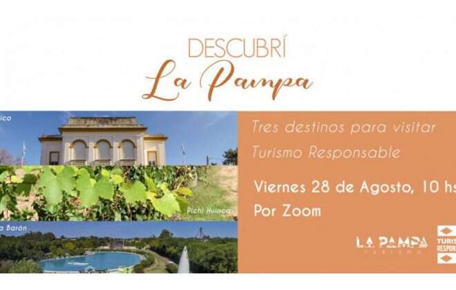 Este viernes, visita virtual a Colonia Barón, General Pico y Pichi Huinca