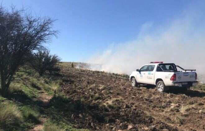 Defensa Civil y Bomberos coordinaron acciones de prevención ante la temporada de incendios