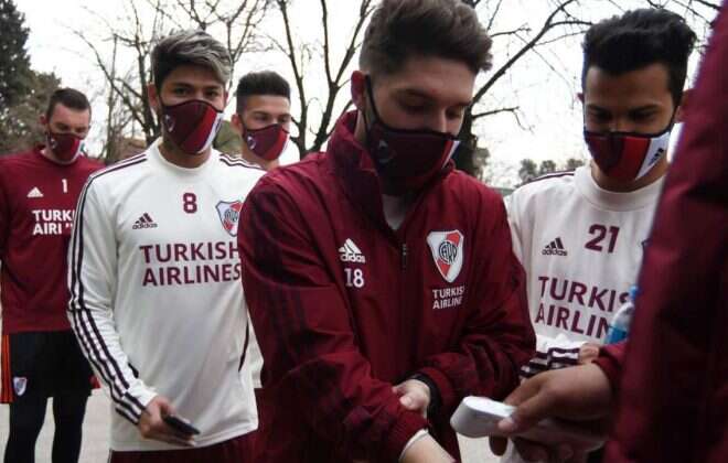 Alivio en River: los test de los integrantes del plantel dieron todos negativo de Covid_19