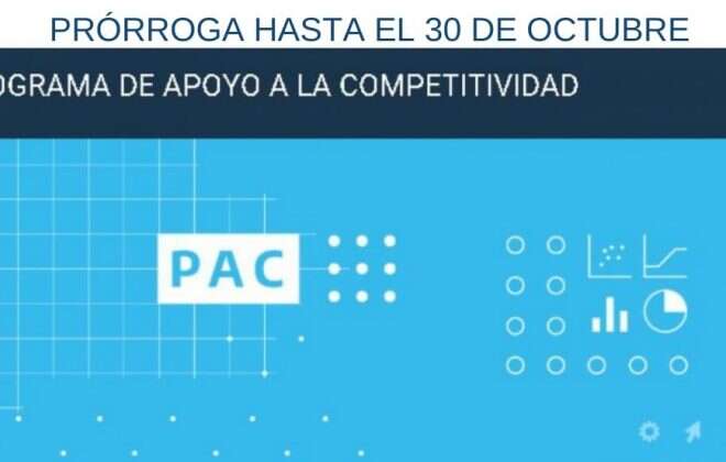Prórroga para el Programa Nacional de Apoyo a la Competitividad PAC Eficiencia Energética