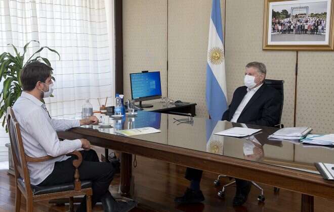 Miguel Riglos avanza en la construcción de un centro de rehabilitación regional