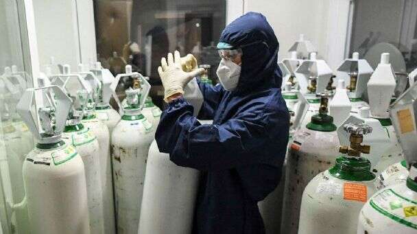 El Gobierno congeló por 90 días el precio del oxígeno líquido medicinal