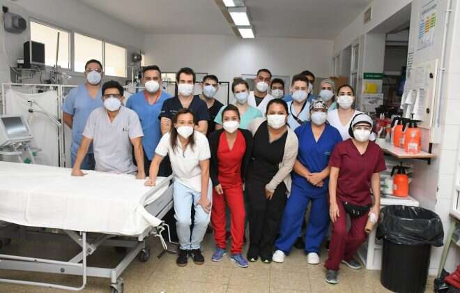 Dar vida en medio de la pandemia: intenso trabajo de equipo para una ablación múltiple en el Molas