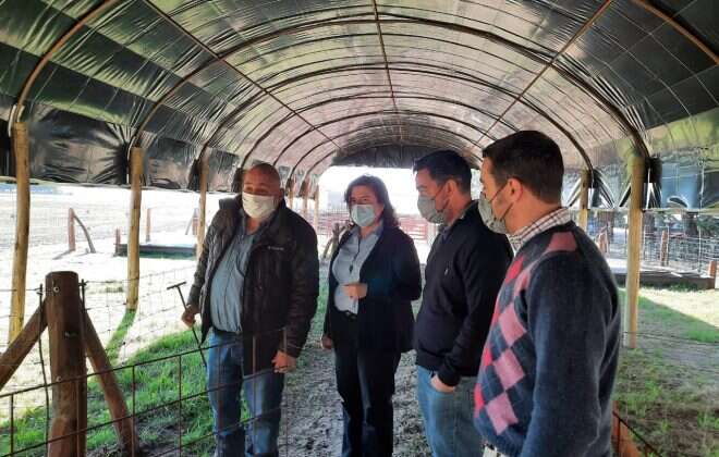 Producción articula acciones con la Facultad de Veterinarias