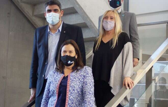 El ministro de Gobierno, Justicia y DD.HH recorrió el nuevo edificio del Juzgado de Paz y Registro Civil de General Pico