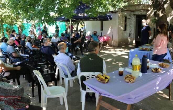 Dictaron curso sobre “Producción de Gírgolas en troncos”