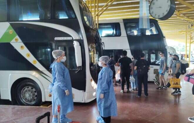 Intensifican los testeos en terminales de arribo de pasajeros procedentes de otras provincias .