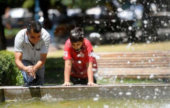Cinco provincias en alerta roja por temperaturas extremas