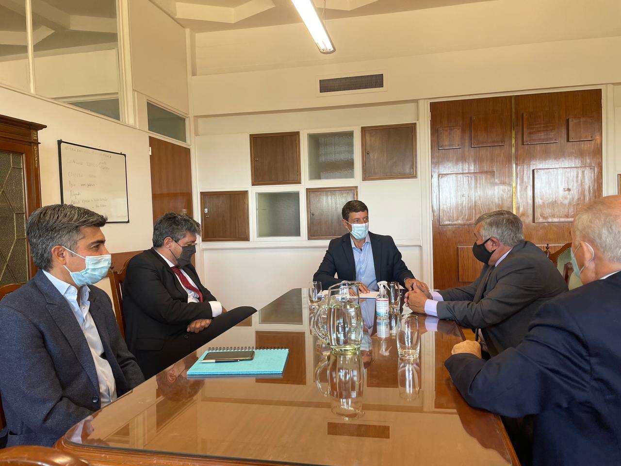 Ministro de Gobierno y el Superior Tribunal de Justicia armaron agenda conjunta