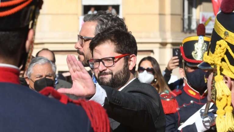 Visita presidencial: Fernández y Boric reivindicaron el “destino común” y la “hermandad” entre Argentina y Chile