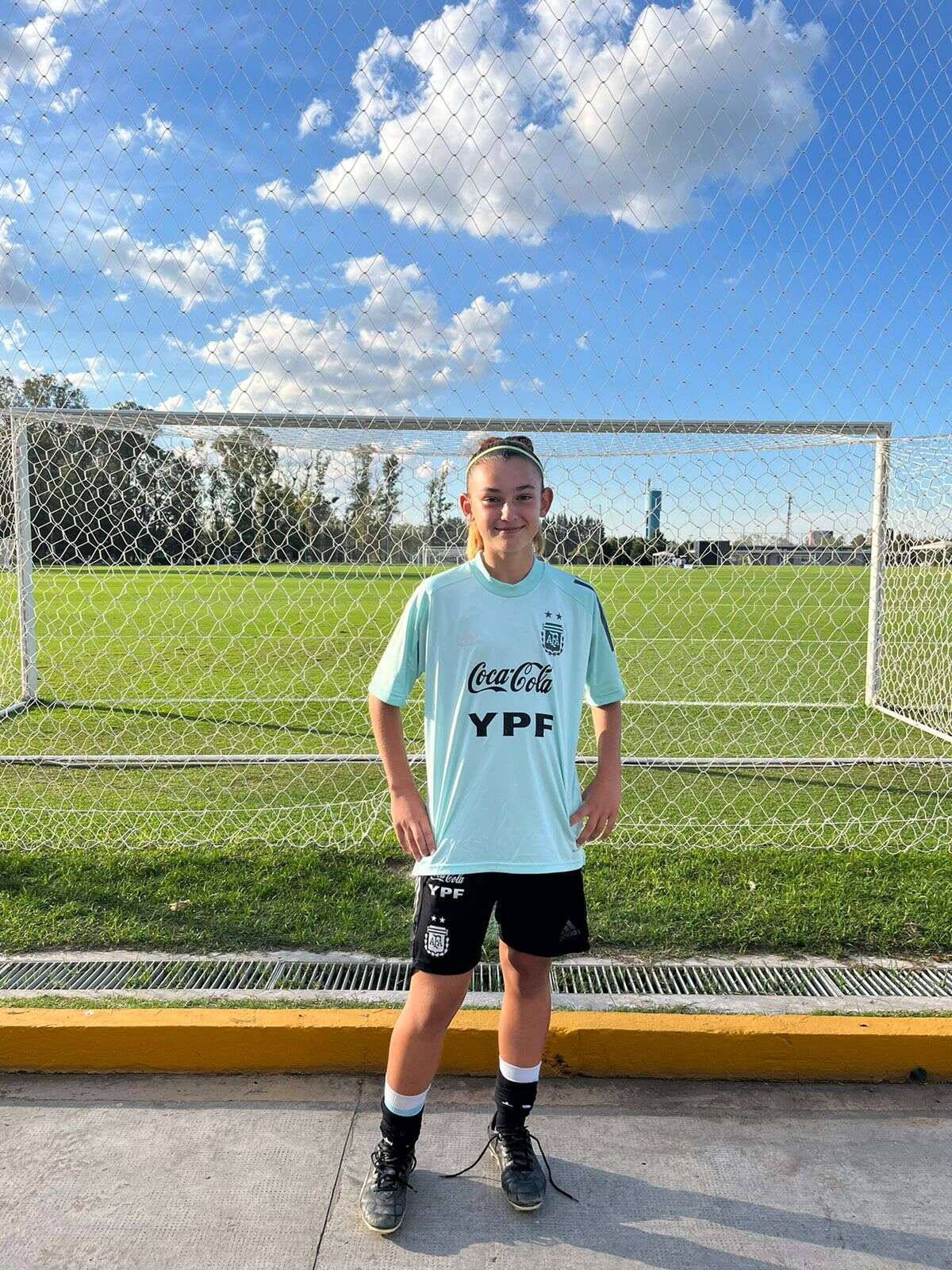 Agustina Maldonado: la joven futbolista pampeana que fue convocada a la Selección Argentina Sub 15