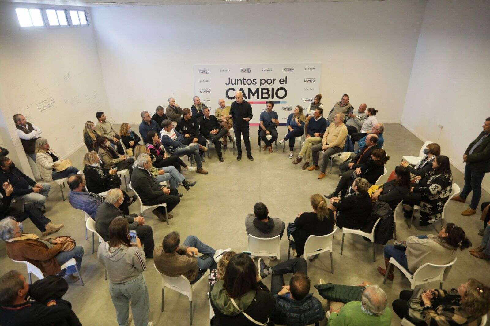 Larreta visitó La Pampa