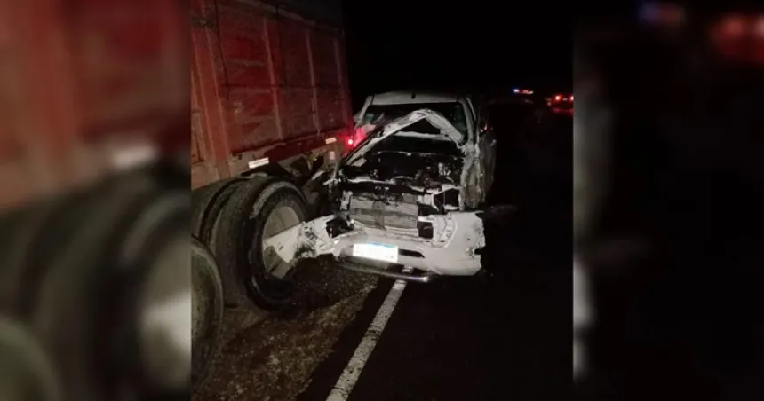 La ruta provincial NÂº1 nuevamente como escenario de un siniestro vial