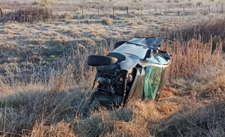 Un vecino de Falucho murió en un choque frontal entre Hilario Lagos y Bernardo Larroudé