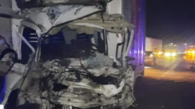 Murió un pampeano en un choque de camiones en el cruce de Anguil