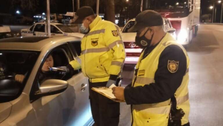 Durante el fin de semana se registraron 26 alcoholemias positivas en la provincia