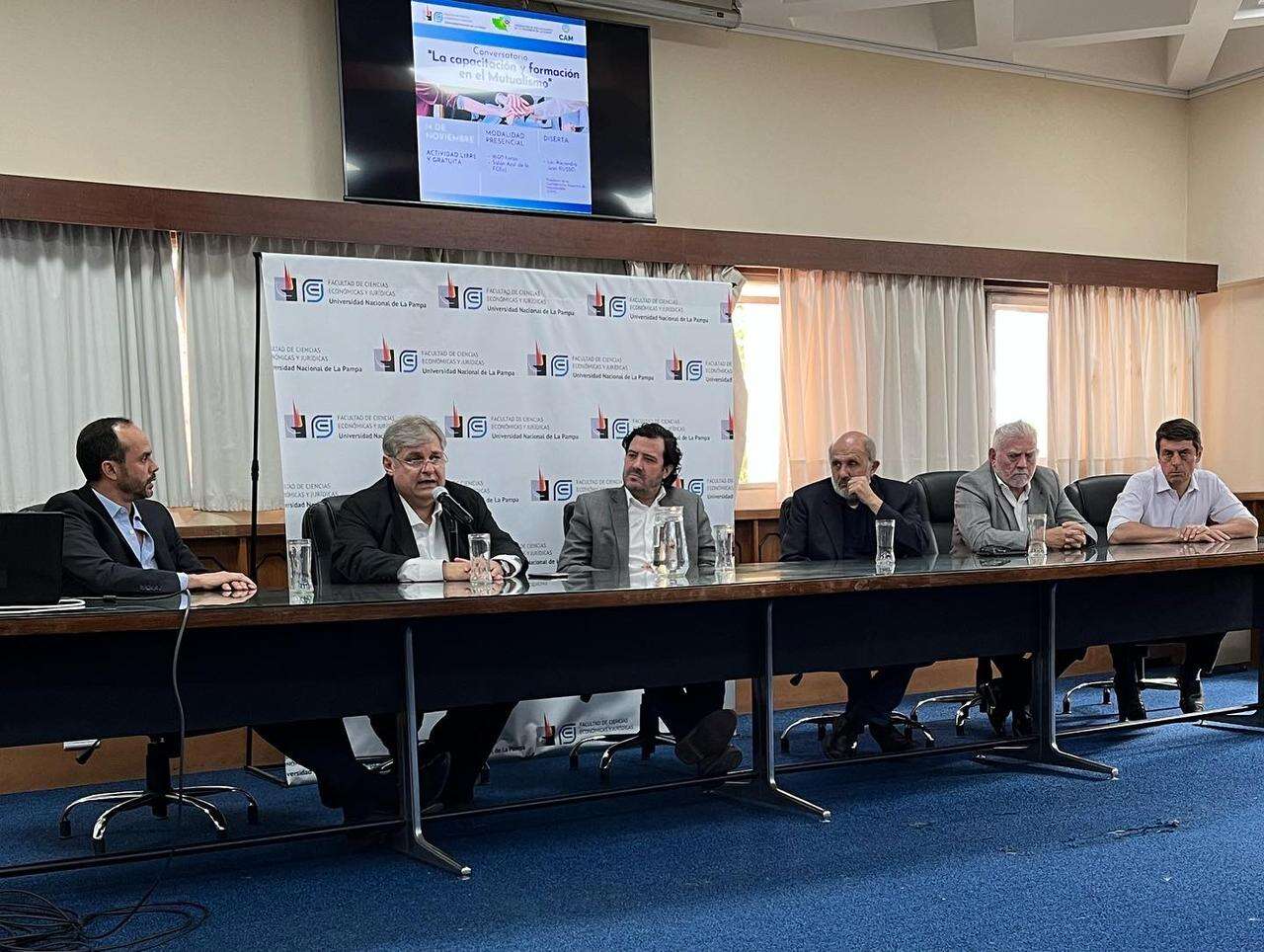 El Presidente de la Confederación Argentina de Mutualidades visitó La Pampa