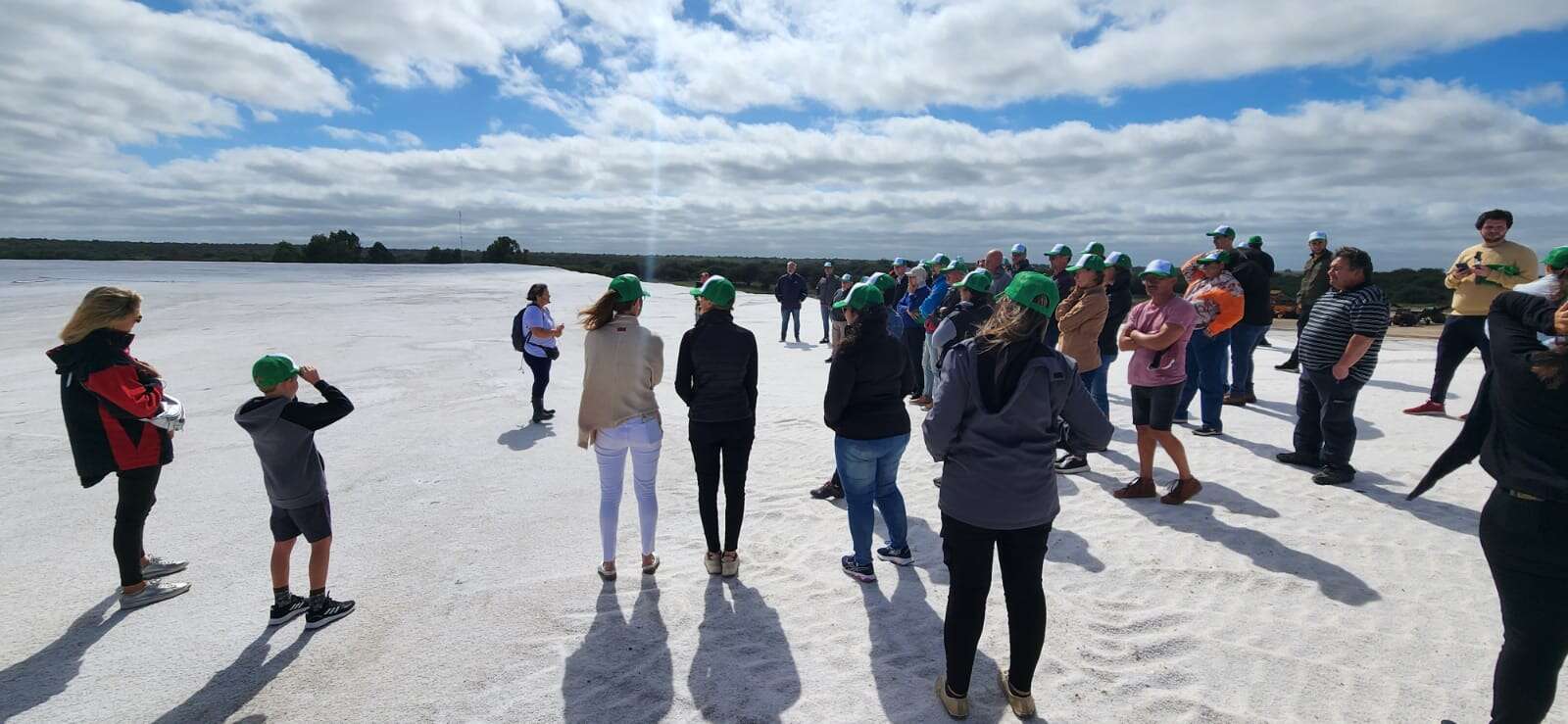 Jacinto Arauz: Inauguraron el tercer circuito turístico salinero de la Provincia