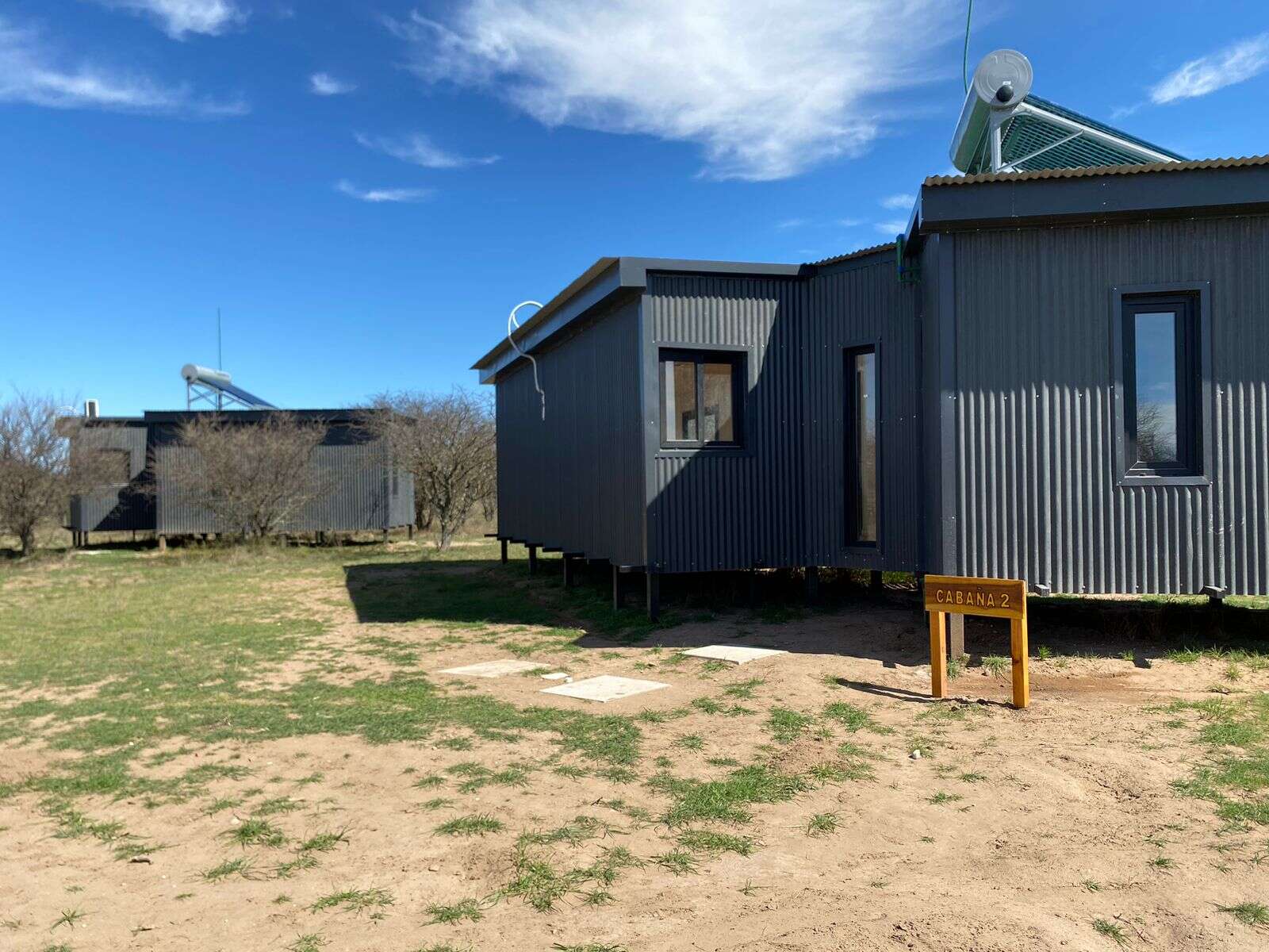Parque Luro: Construyeron seis cabañas y refaccionaron instalaciones de servicios