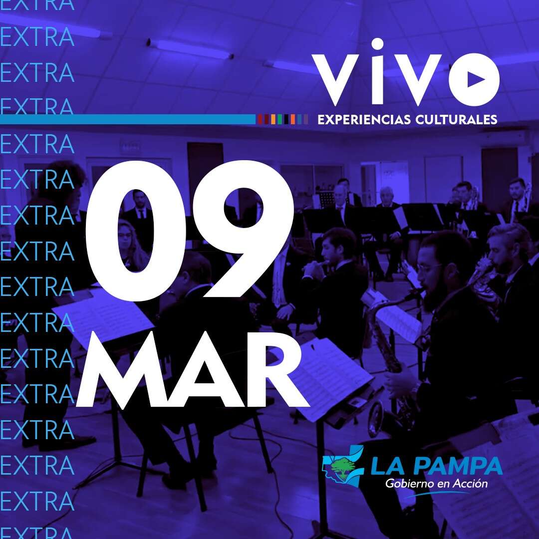 Se viene un nuevo “VIVO Experiencias Culturales” con la Banda Sinfónica