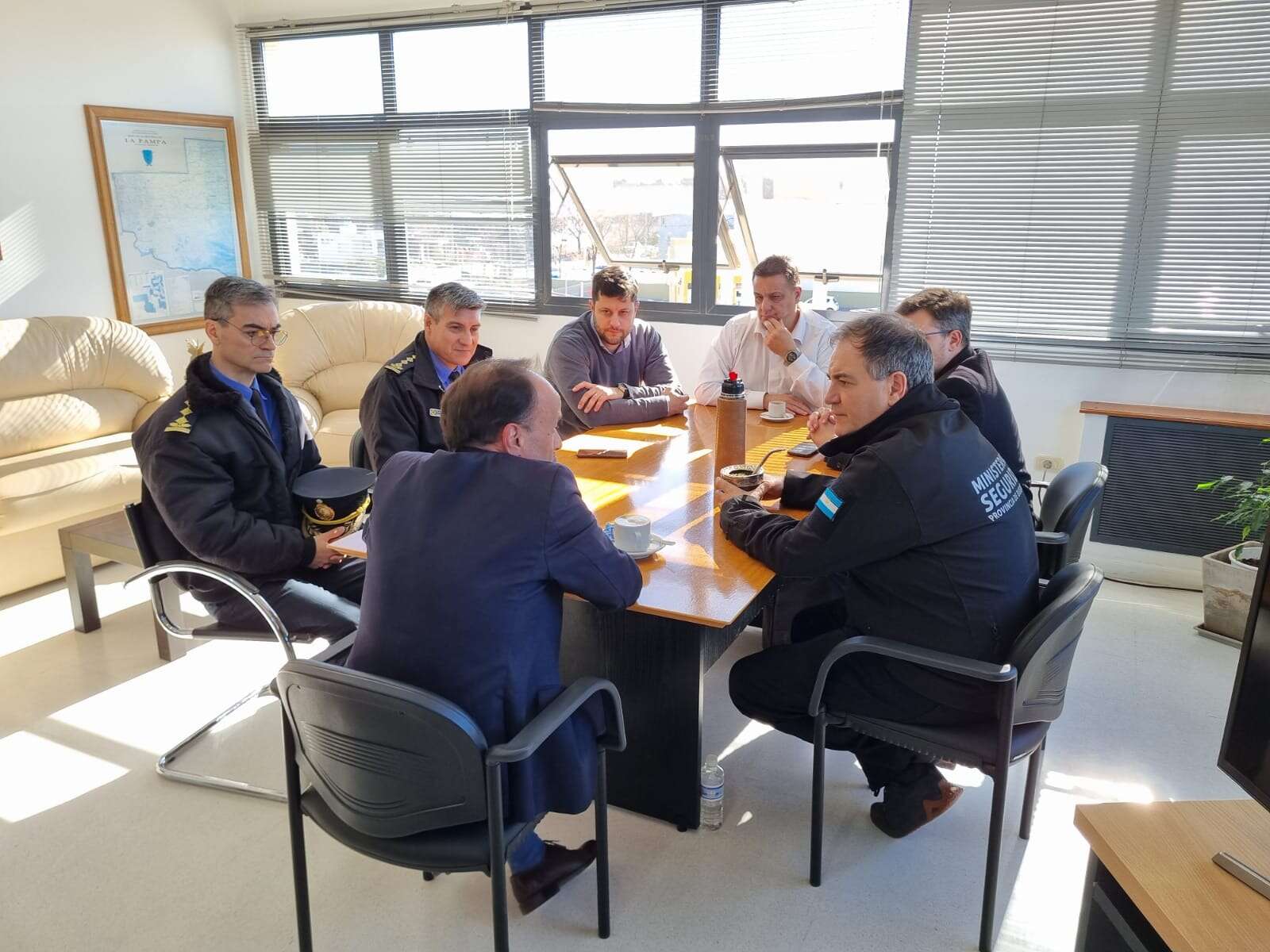 Horacio Di Napoli se reunió con el Ministro de Seguridad de Buenos Aires y completó la firma de un convenio