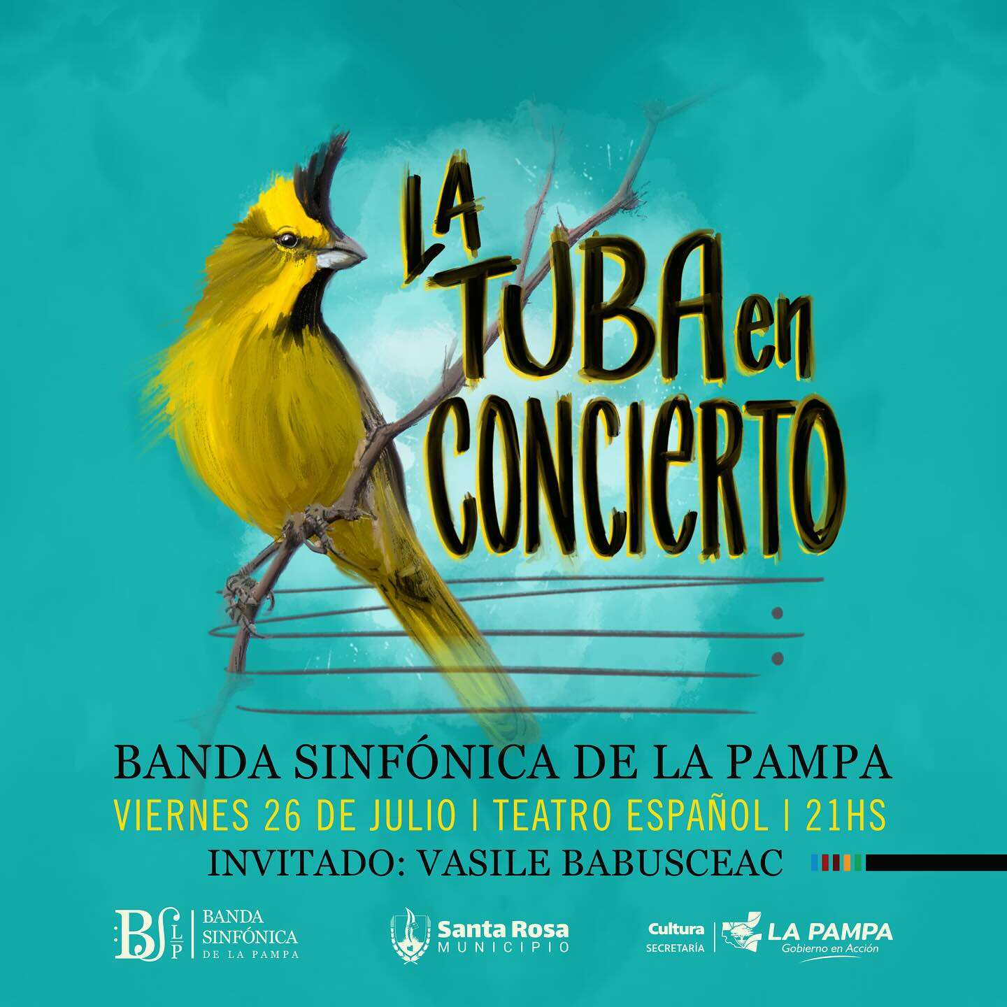 Banda Sinfónica presenta la Gala del mes de julio