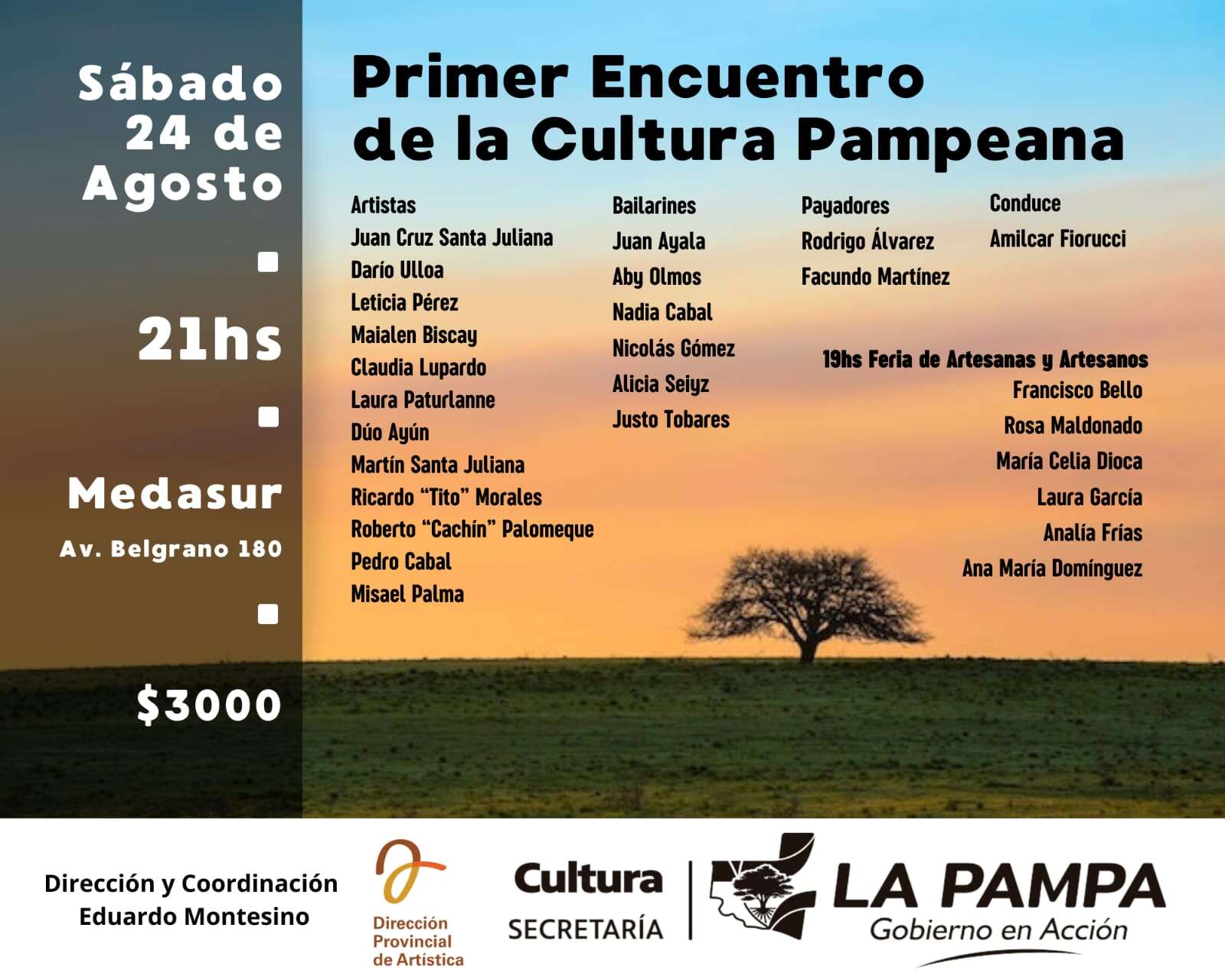 Se viene el 1er Encuentro de la Cultura Pampeana