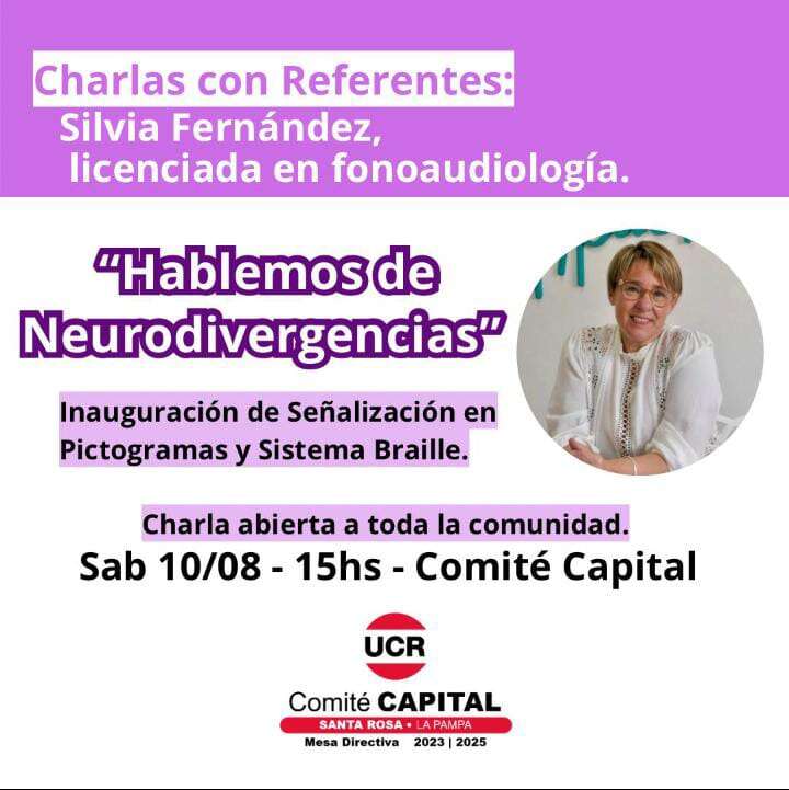 Santa Rosa: Invitan a la charla “Hablemos de Neurodivergencias”