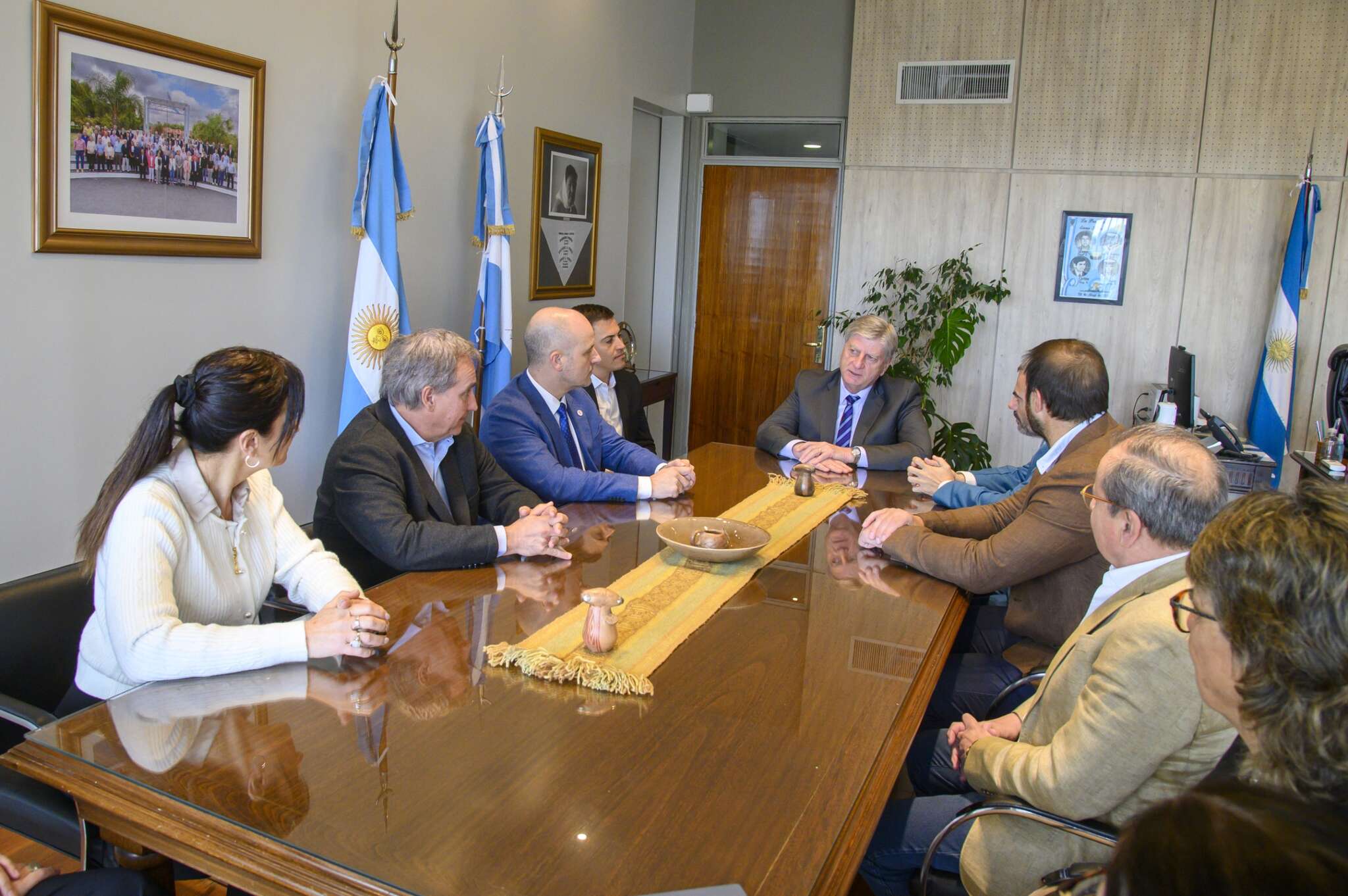 Ziliotto recibió a autoridades del Ente Patagonia de Turismo