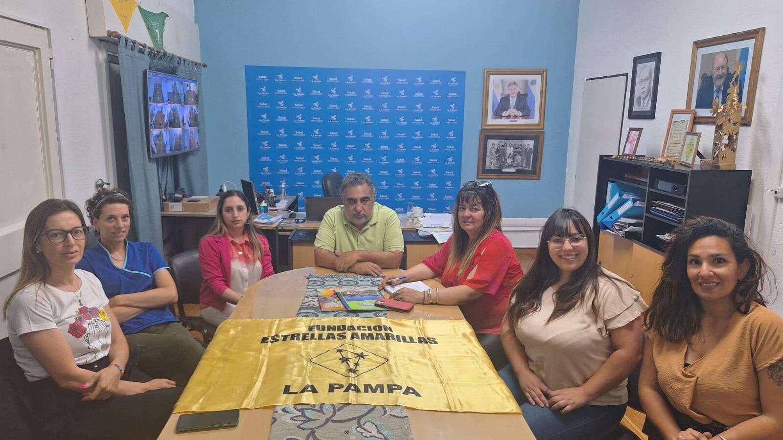 Asistencia y contención a víctimas de siniestros viales: Estrellas Amarillas se reunió con Salud